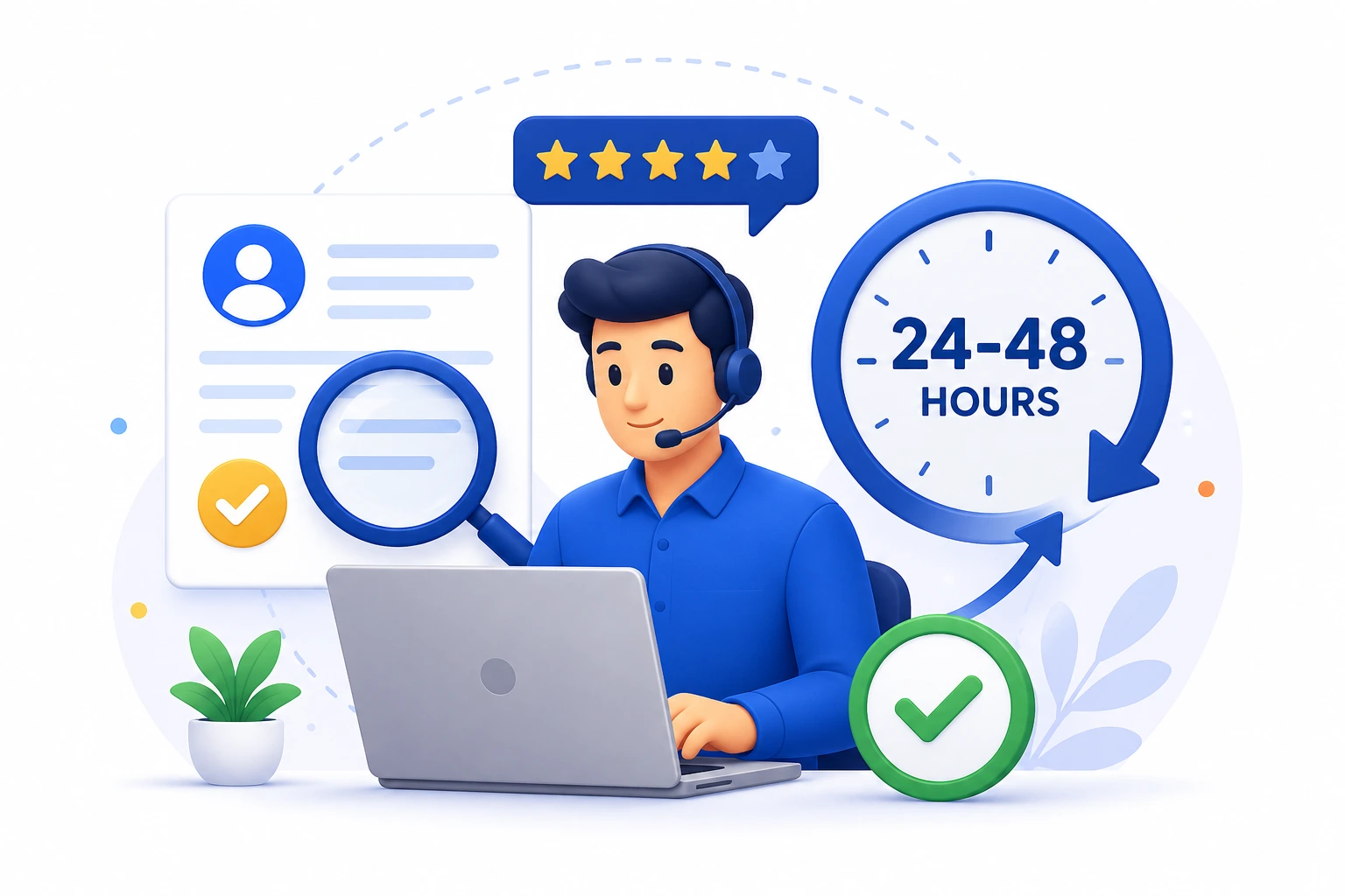 Quick review process illustration